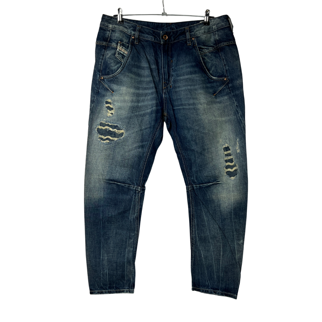Diesel Relaxed-Boyfriend Low Waist Denim Jeans