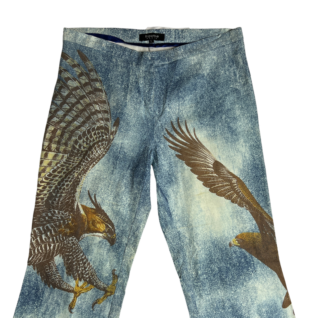 Friponne Print Pants