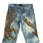 Friponne Print Pants