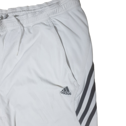 Adidas White Track Shorts