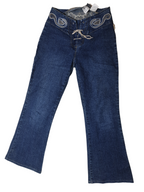 Vintage Street One Embroidered Denim Jeans