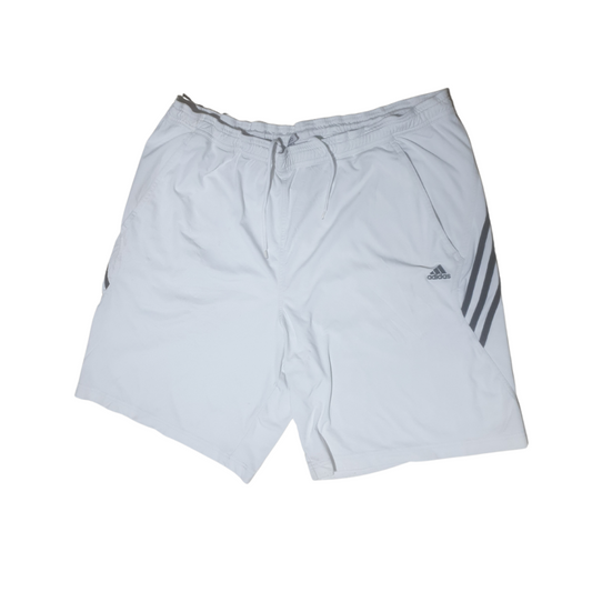 Adidas White Track Shorts