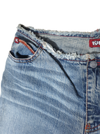 Vintage Y2K Killah Fray Waist Flared Denim Jeans