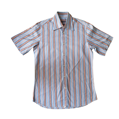 Rene Lezard Striped Shirt Medium