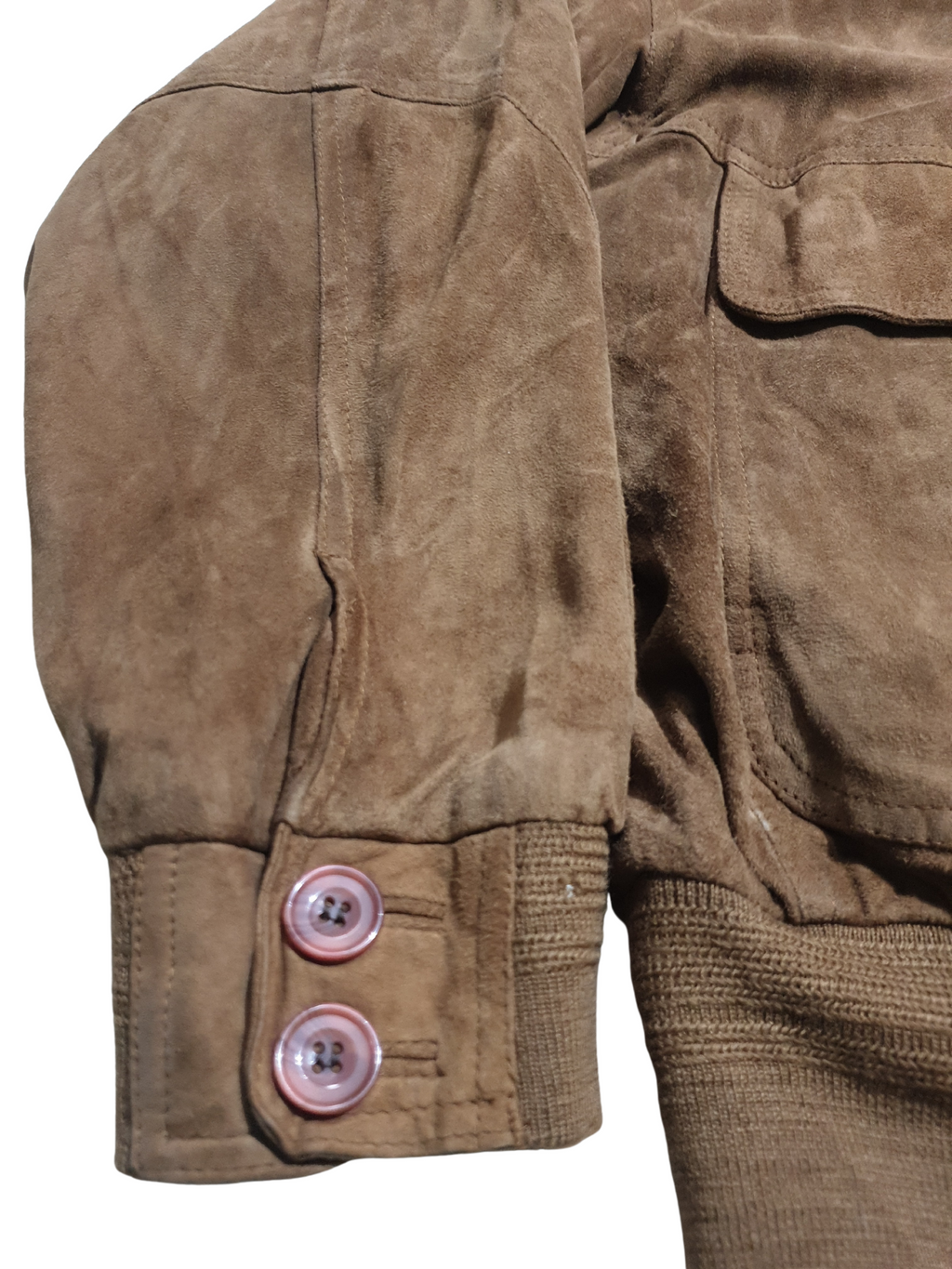 Vintage Suede Leather Jacket