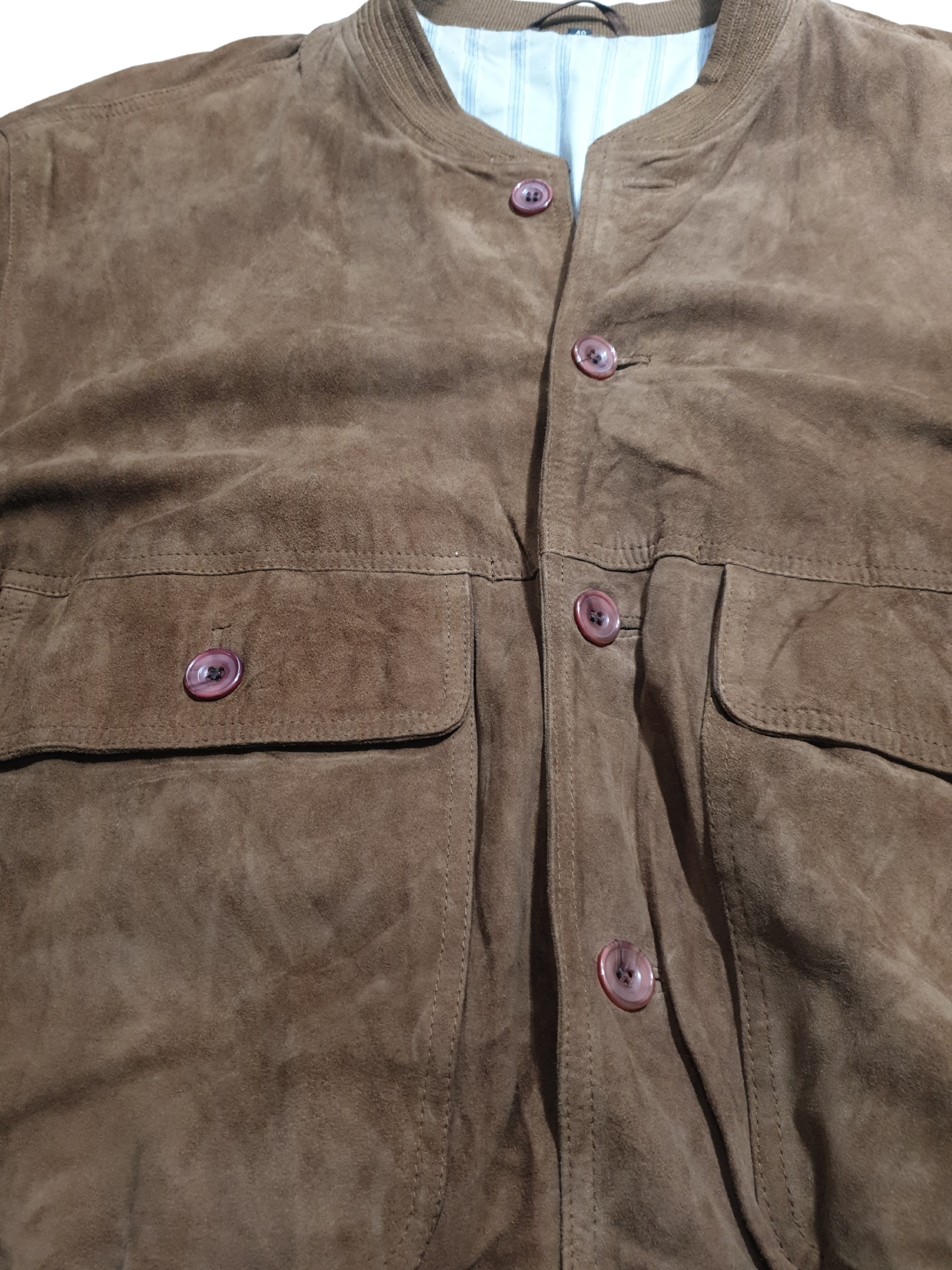 Vintage Suede Leather Jacket