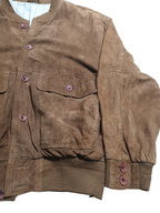 Vintage Suede Leather Jacket