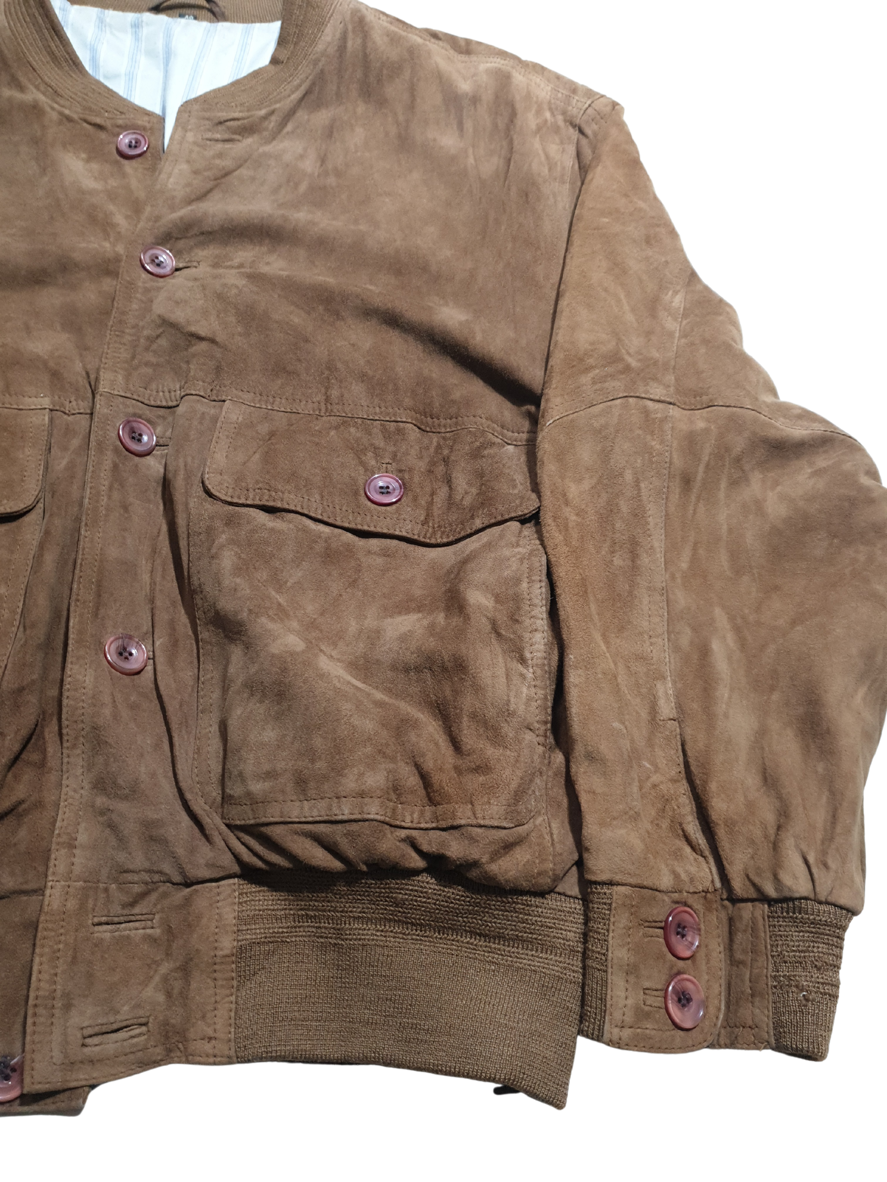 Vintage Suede Leather Jacket