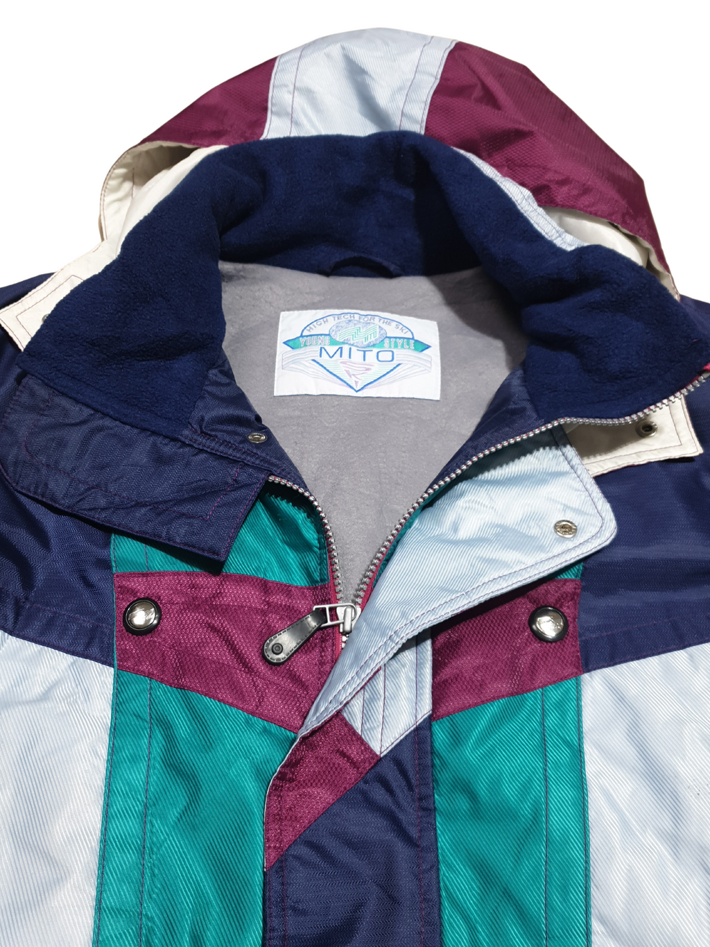 Vintage Ski Jacket with removable hood