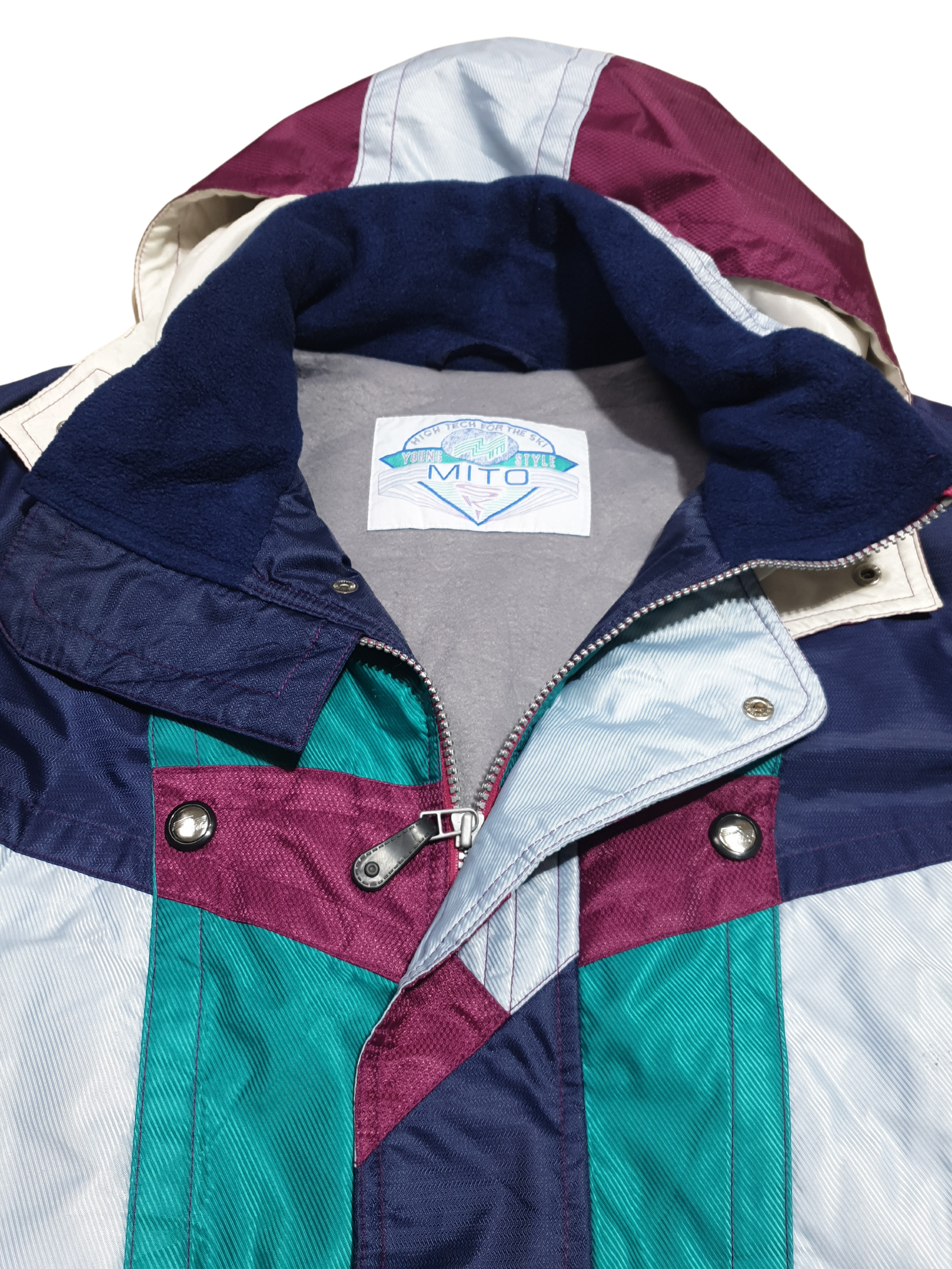 Vintage Ski Jacket with removable hood