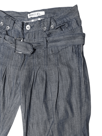 Vintage Double Waist Women's Jeans