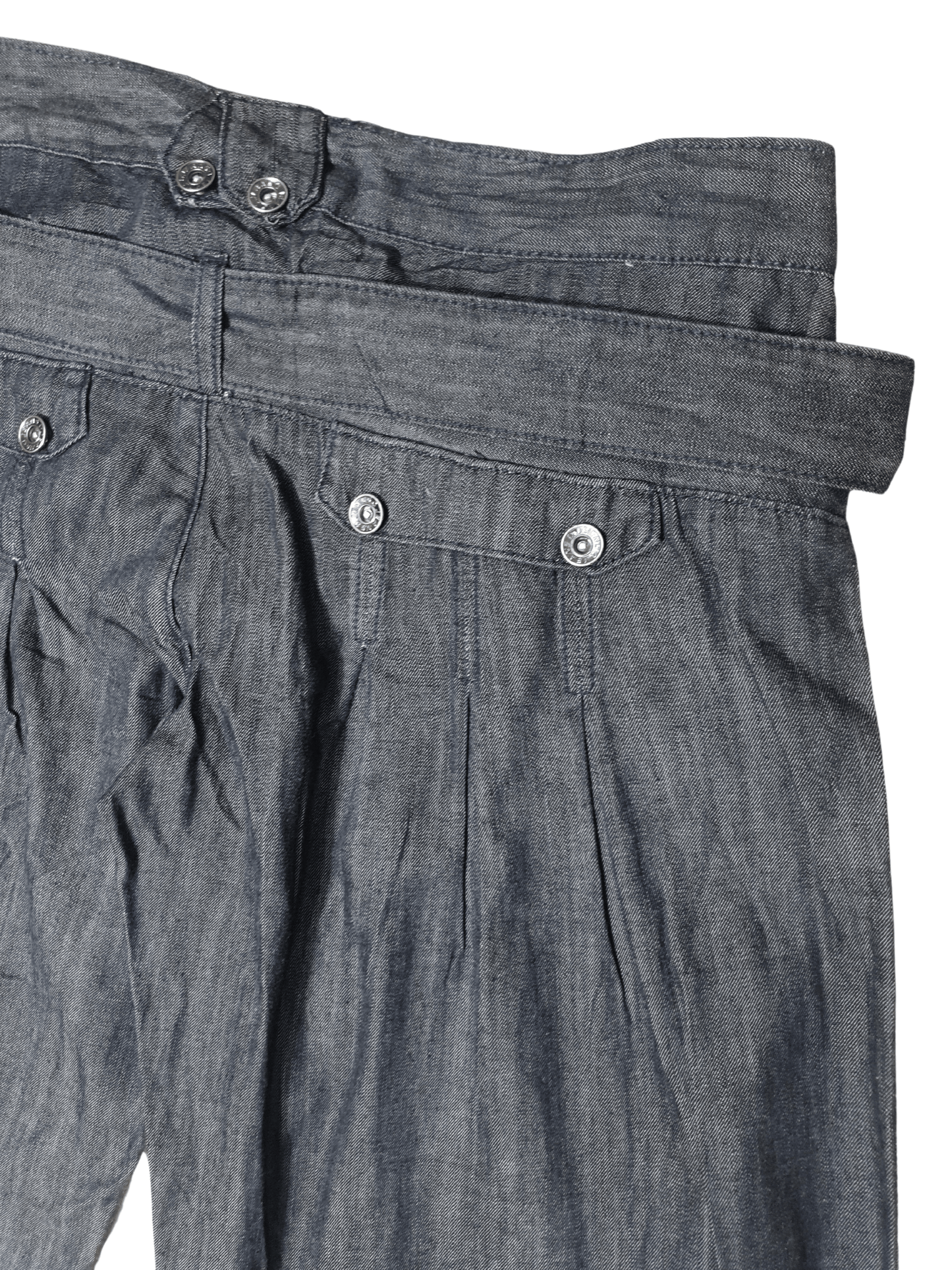 Vintage Double Waist Women's Jeans