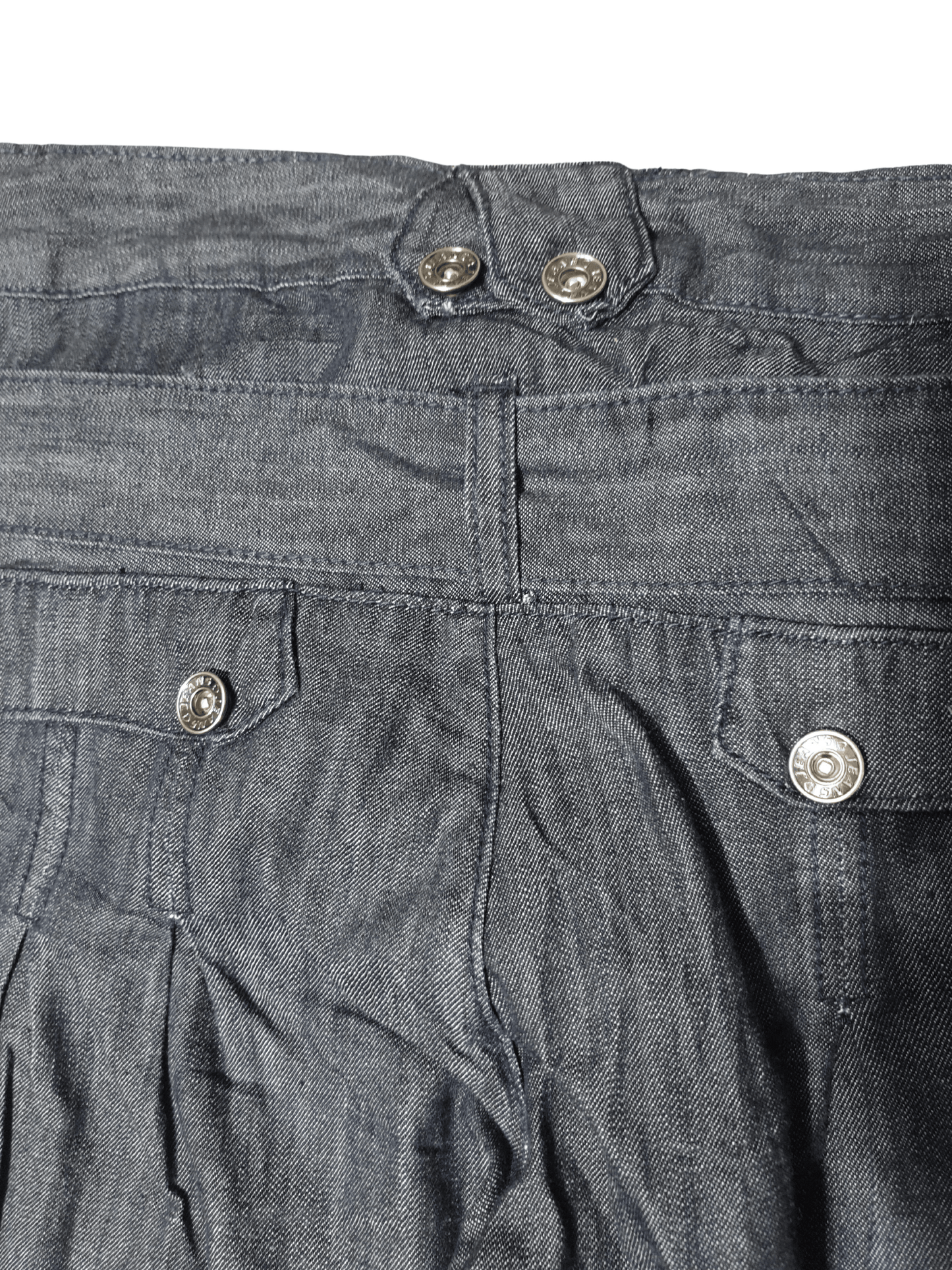 Vintage Double Waist Women's Jeans