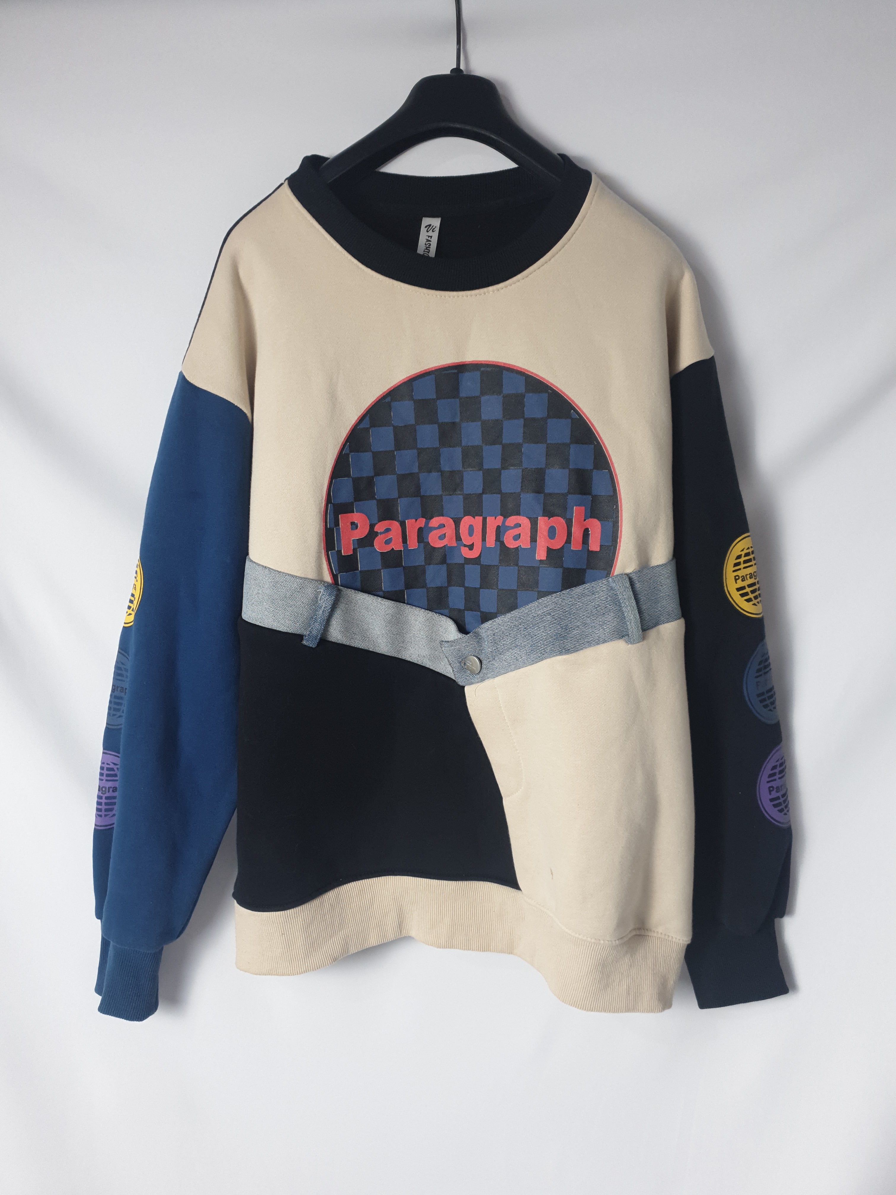 Paragraph PO8 Colorblock Crewneck Sweatshirt – Funkify