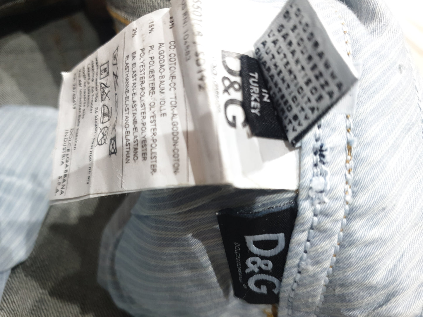 D&G Y2K 'Wonder' Very Tight Low-rise Women's Jeans