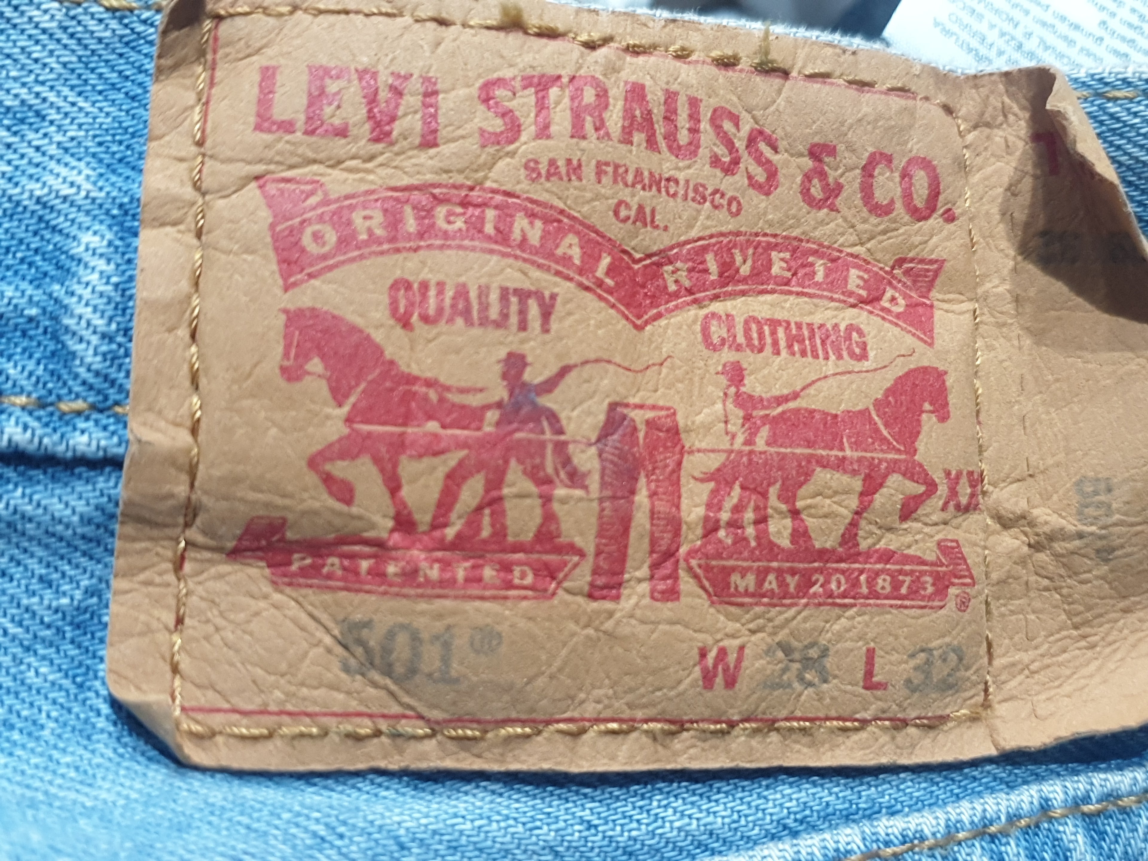 Levi's 501 Jeans W28 L 32