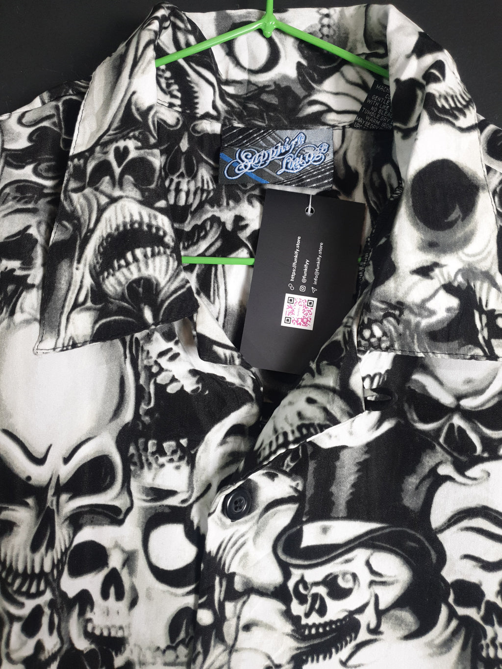 Sapphire Lounge Skull Shirt