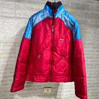 Vintage Ellesse Puffer Jacket with Foldable Hood