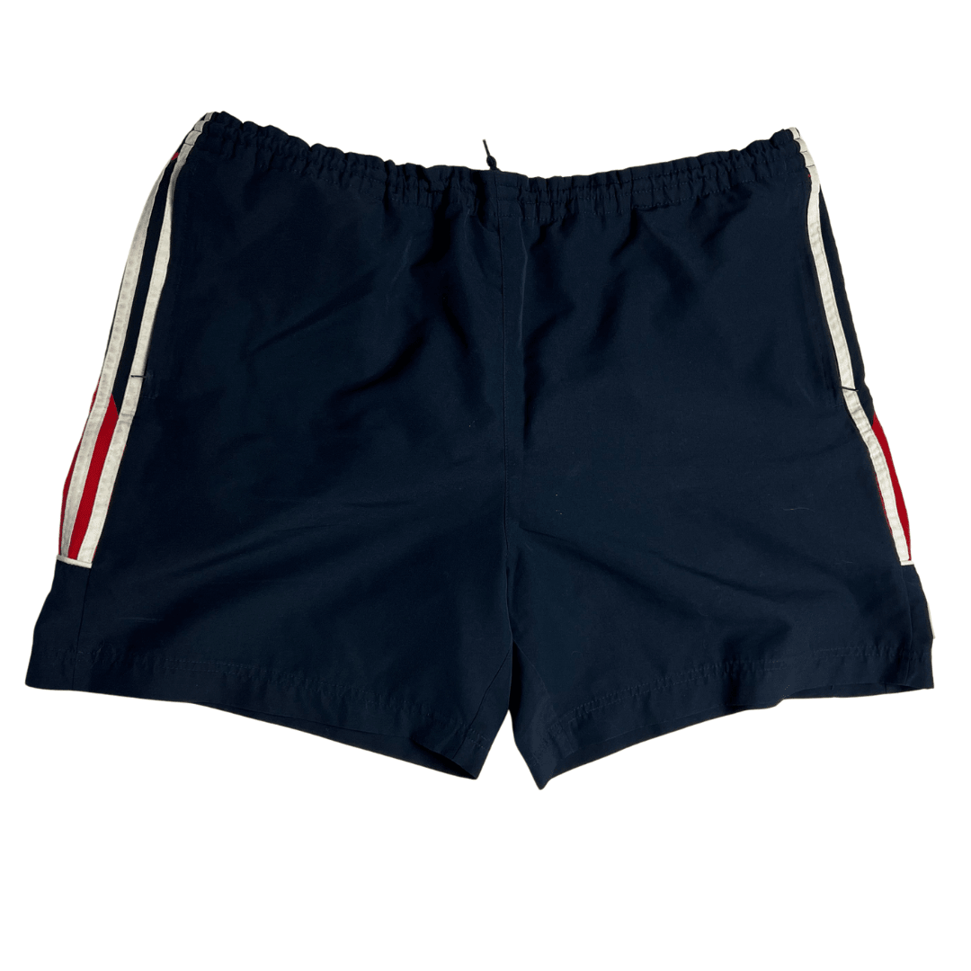 Adidas Navy Men's Track Shorts - Funkify
