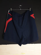 Adidas Navy Men's Track Shorts - Funkify