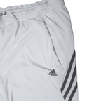 Adidas White Track Shorts - Funkify