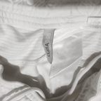 Adidas White Track Shorts - Funkify