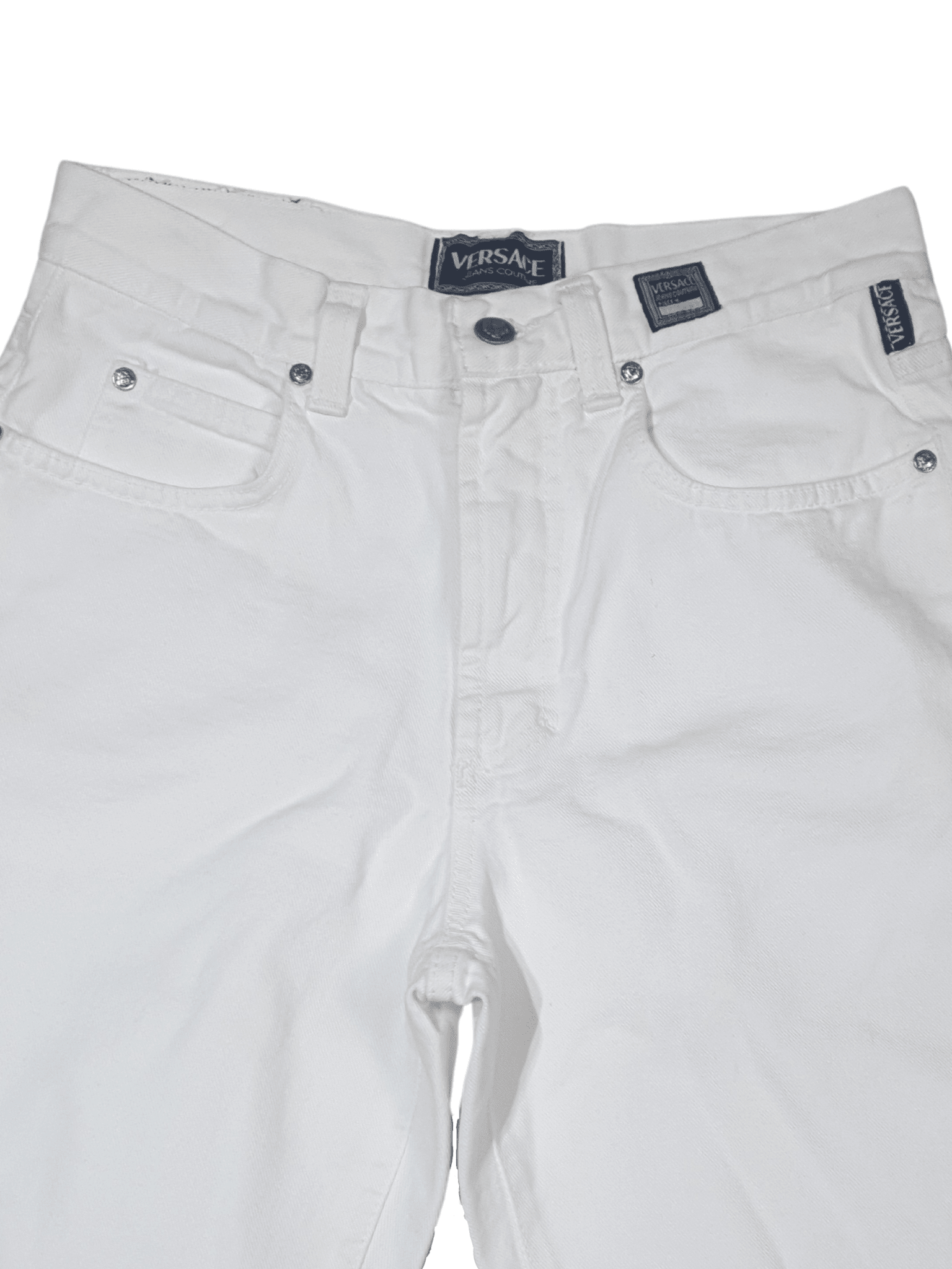 Authentic Vintage VRSCE White Pants - Funkify