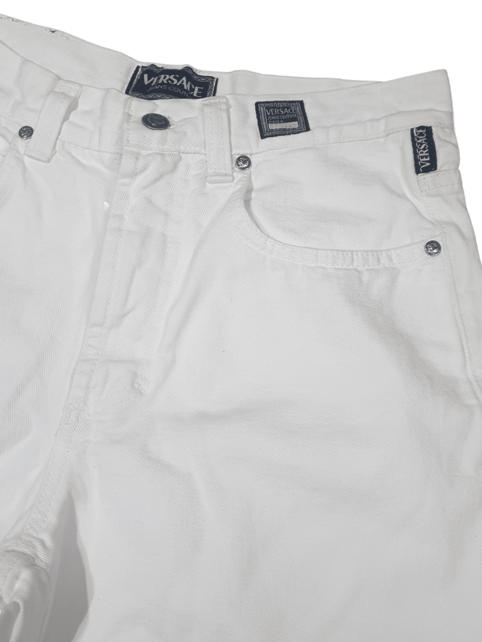 Authentic Vintage VRSCE White Pants - Funkify