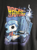 Back to the Future Navy Graphic Tee - Funkify