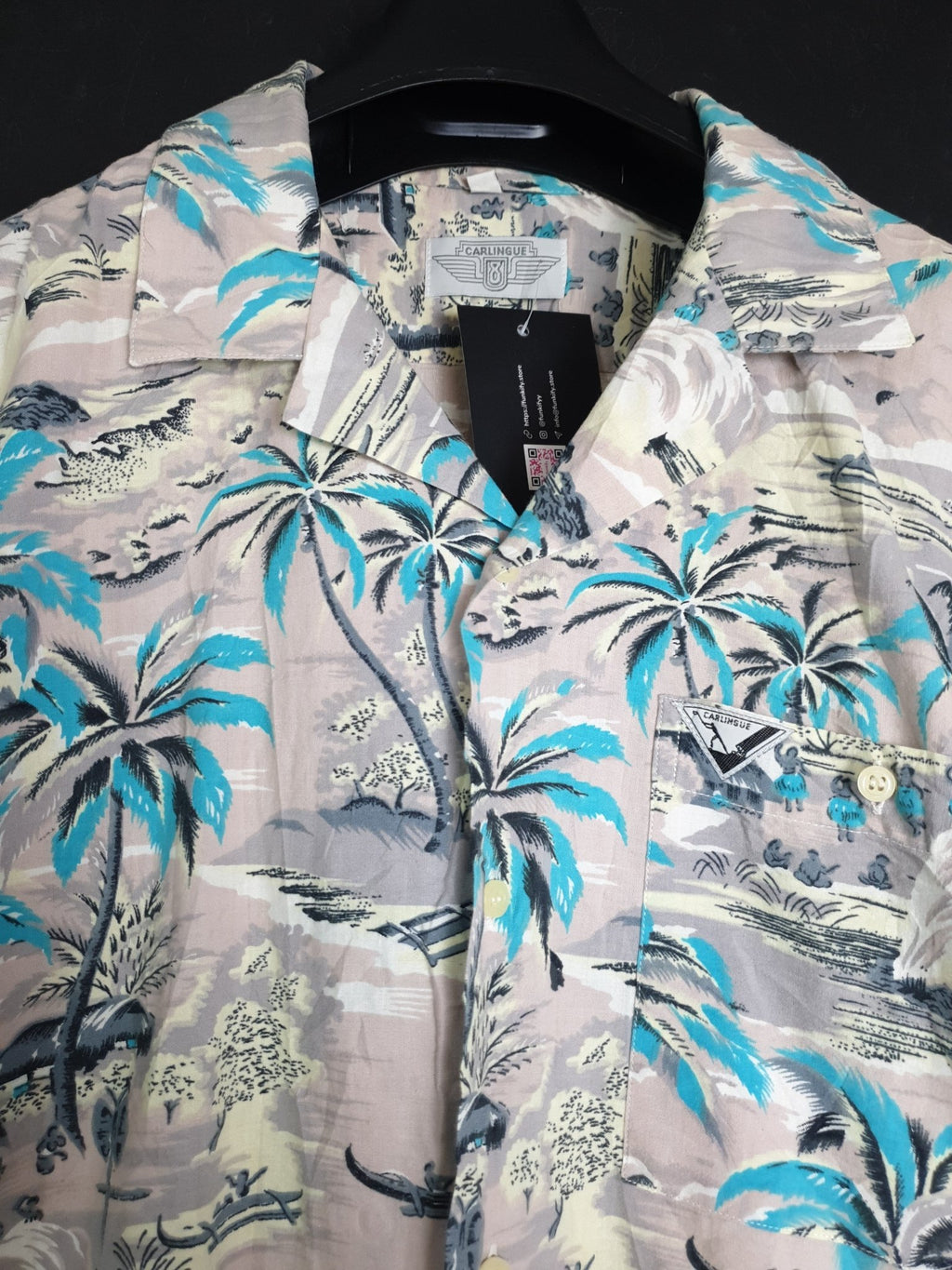 Carlingue Hawaiian Shirt - Funkify