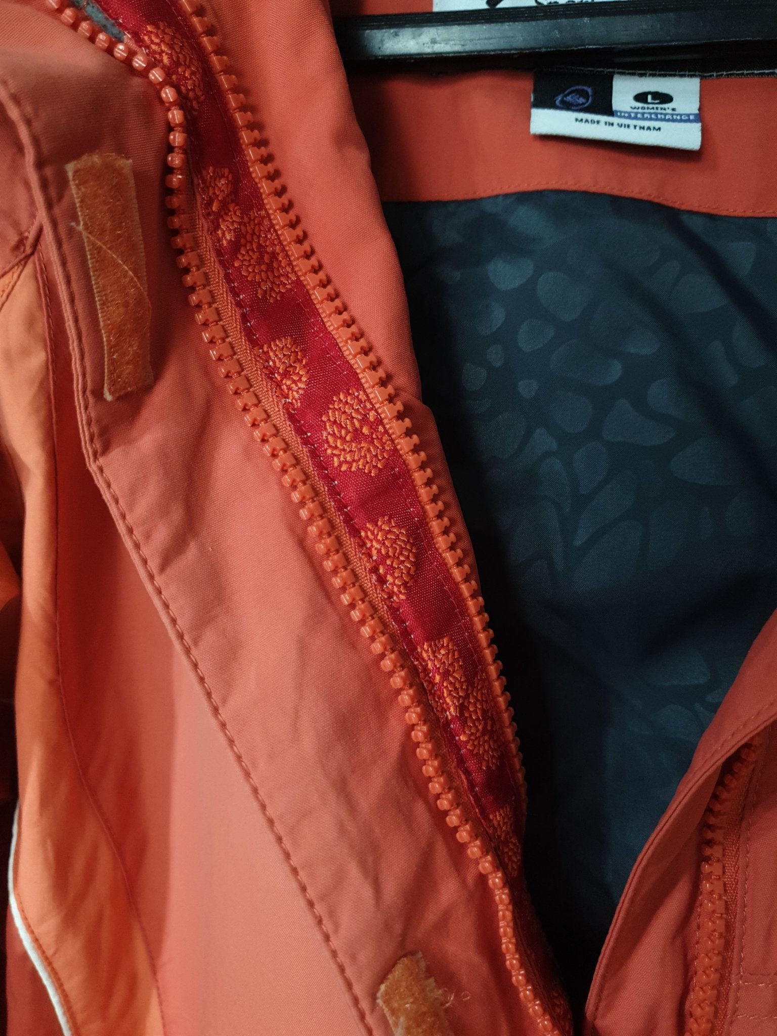 Columbia Peach Jacket with Detachable Hood - Funkify