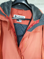 Columbia Peach Jacket with Detachable Hood - Funkify