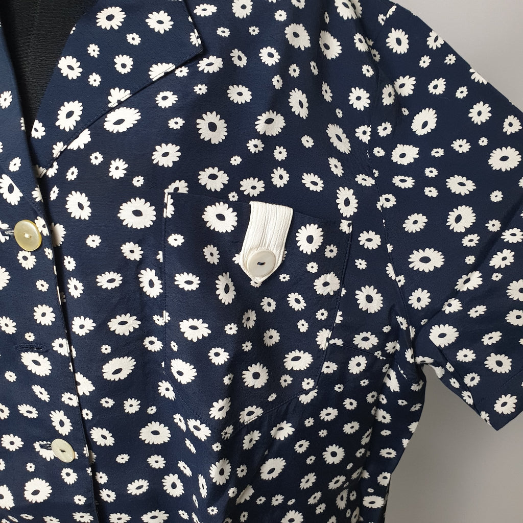 Daisy print shirt XL - Funkify