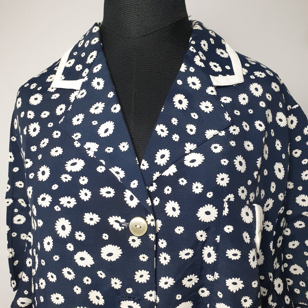 Daisy print shirt XL - Funkify