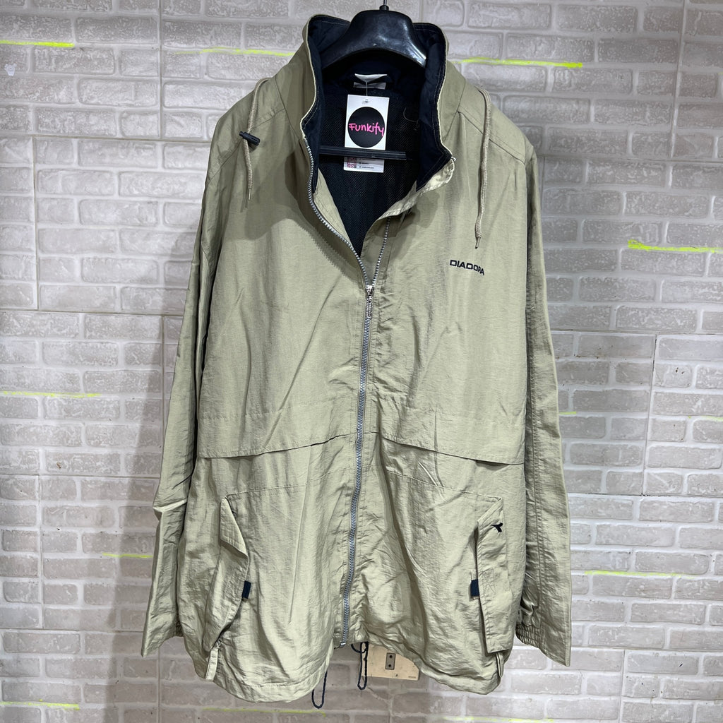 Diadora Biege Jacket - Funkify