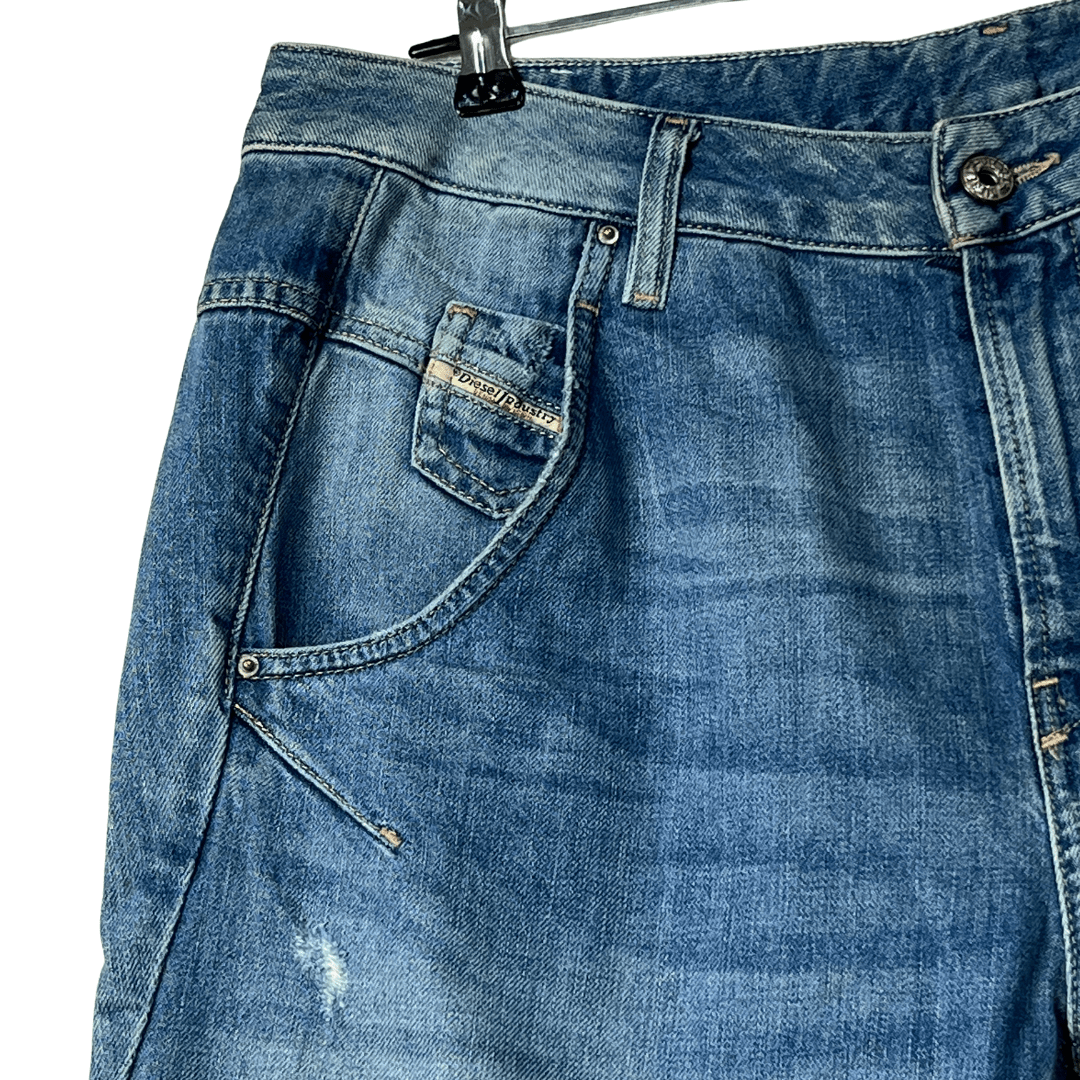 Diesel Relaxed-Boyfriend Low Waist Jeans - Funkify