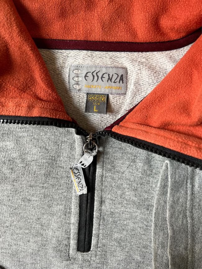 Essenza quarter-zip sweatshirt - Funkify