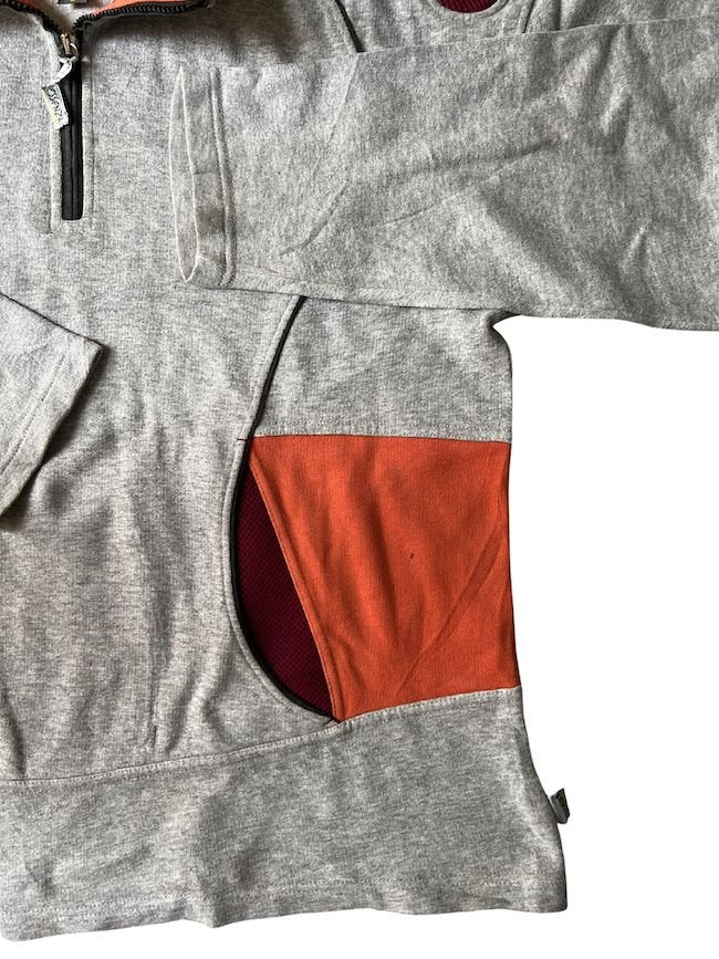 Essenza quarter-zip sweatshirt - Funkify