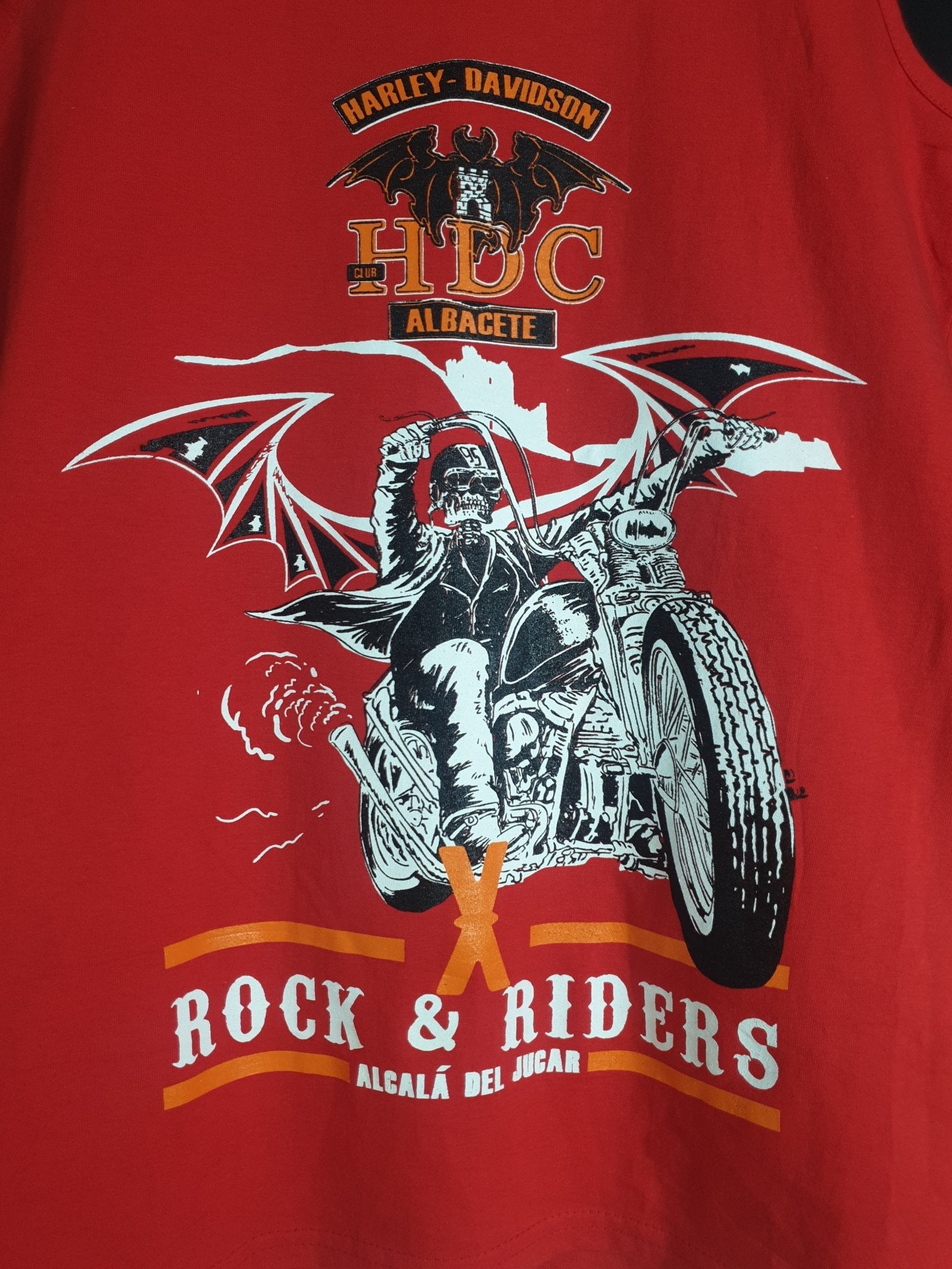 Fruit of the Loom Harley Davidson 'Rock & Riders' Tank Top - Funkify