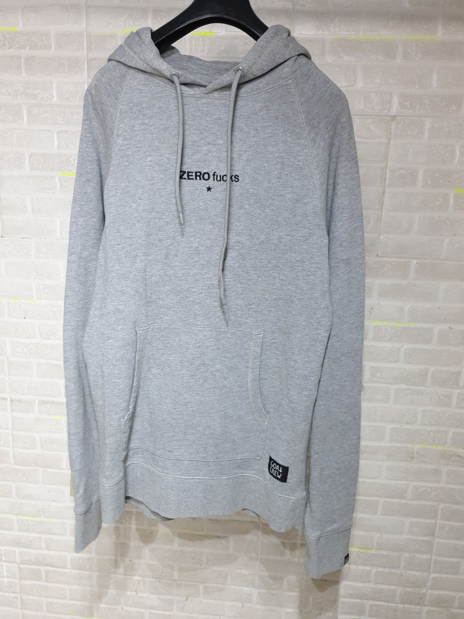 Goal Crew Zero F*cks Hoodie - Funkify