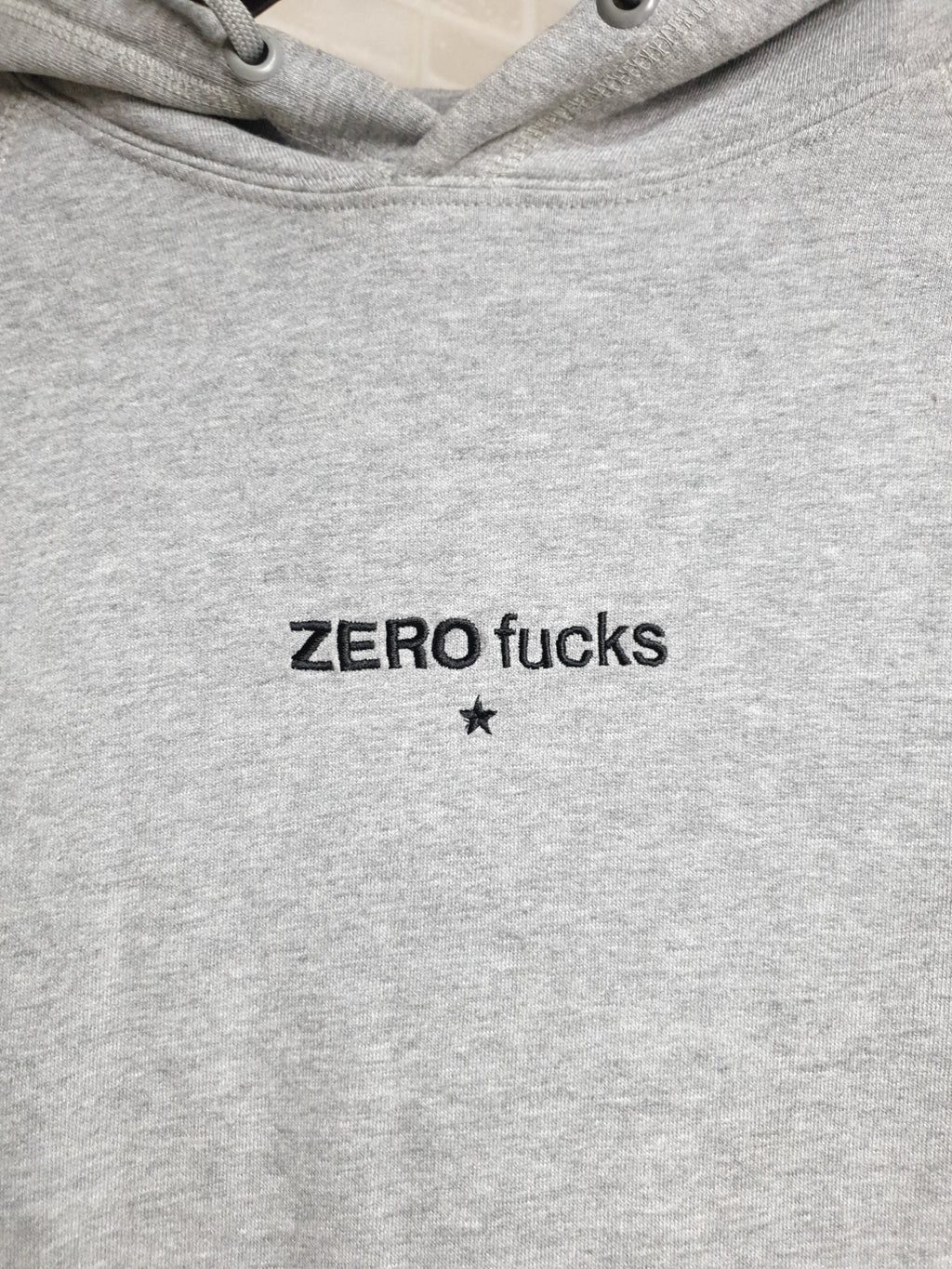 Goal Crew Zero F*cks Hoodie - Funkify