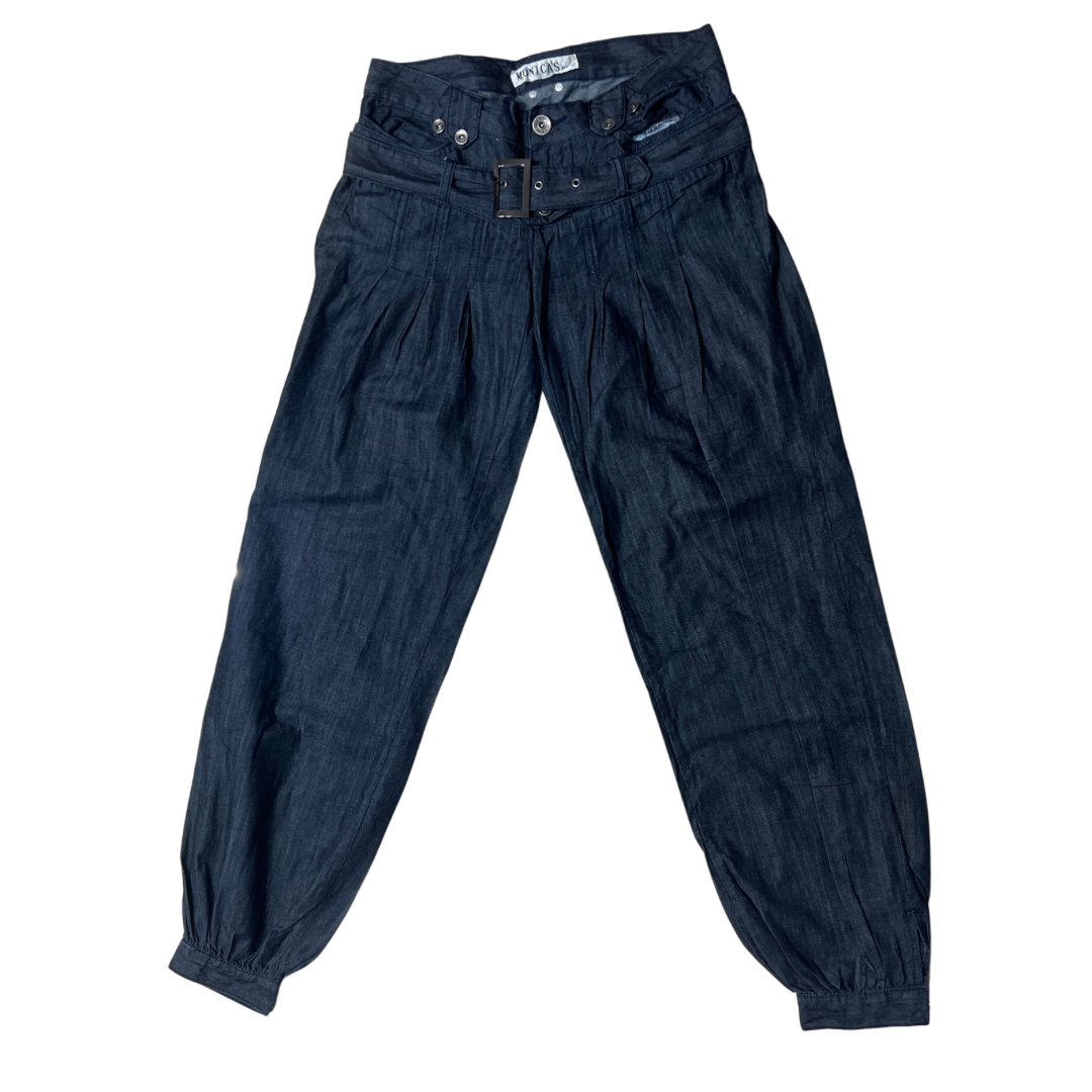 Vintage Double Waist Women's Jeans