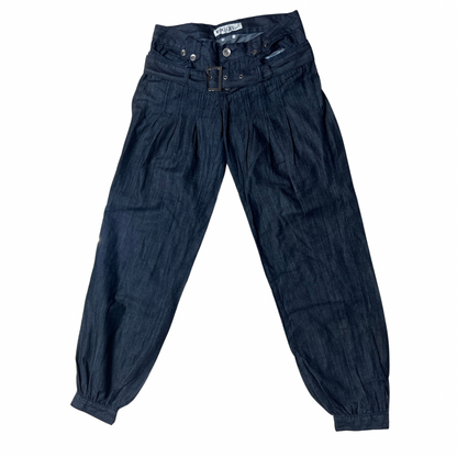 Vintage Double Waist Women's Jeans