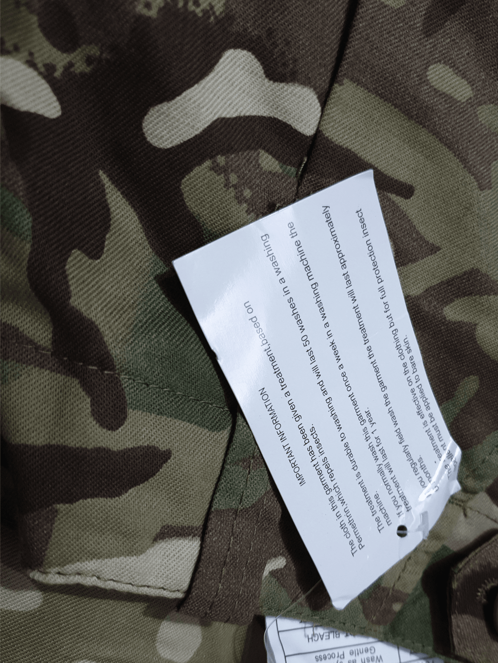 Insect Repelling Camouflage Cargo Pants - Funkify