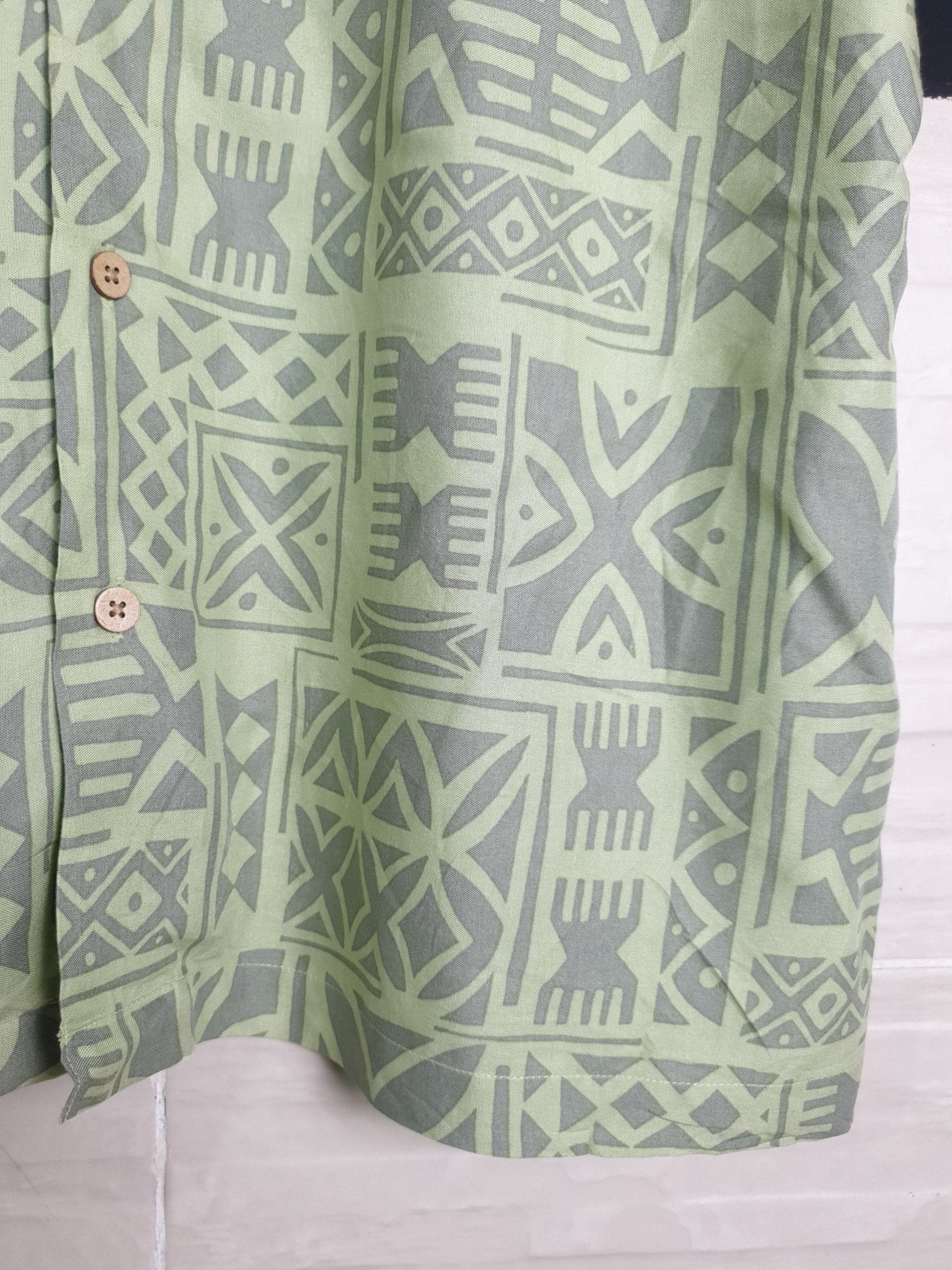 Natural Issue Aztec Print Shirt - Funkify