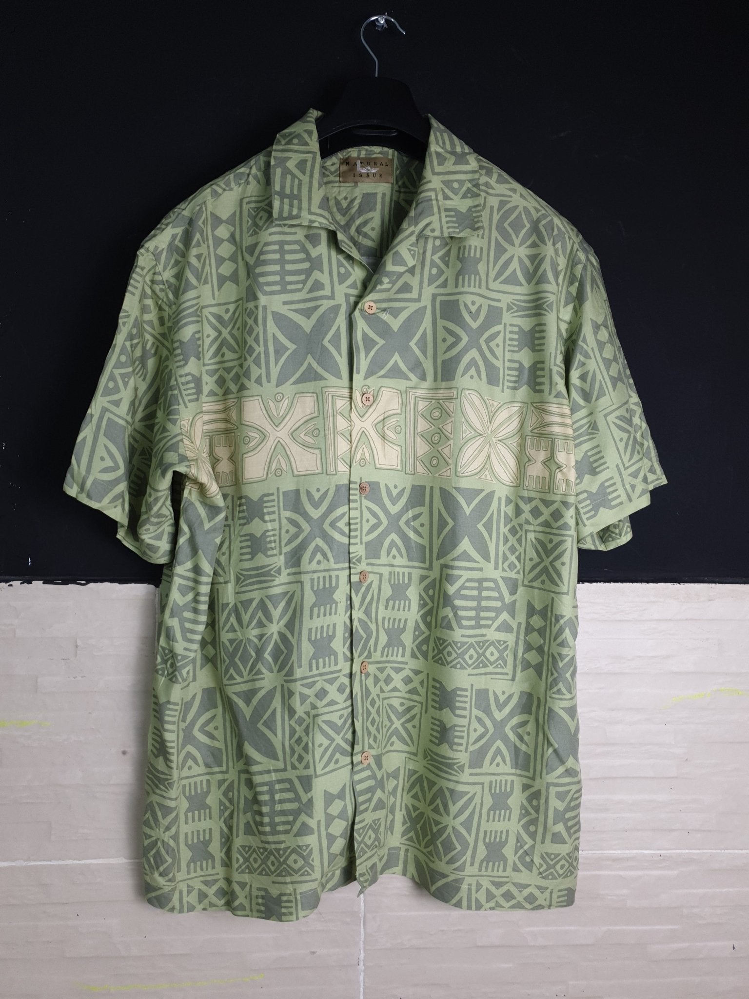 Natural Issue Aztec Print Shirt - Funkify