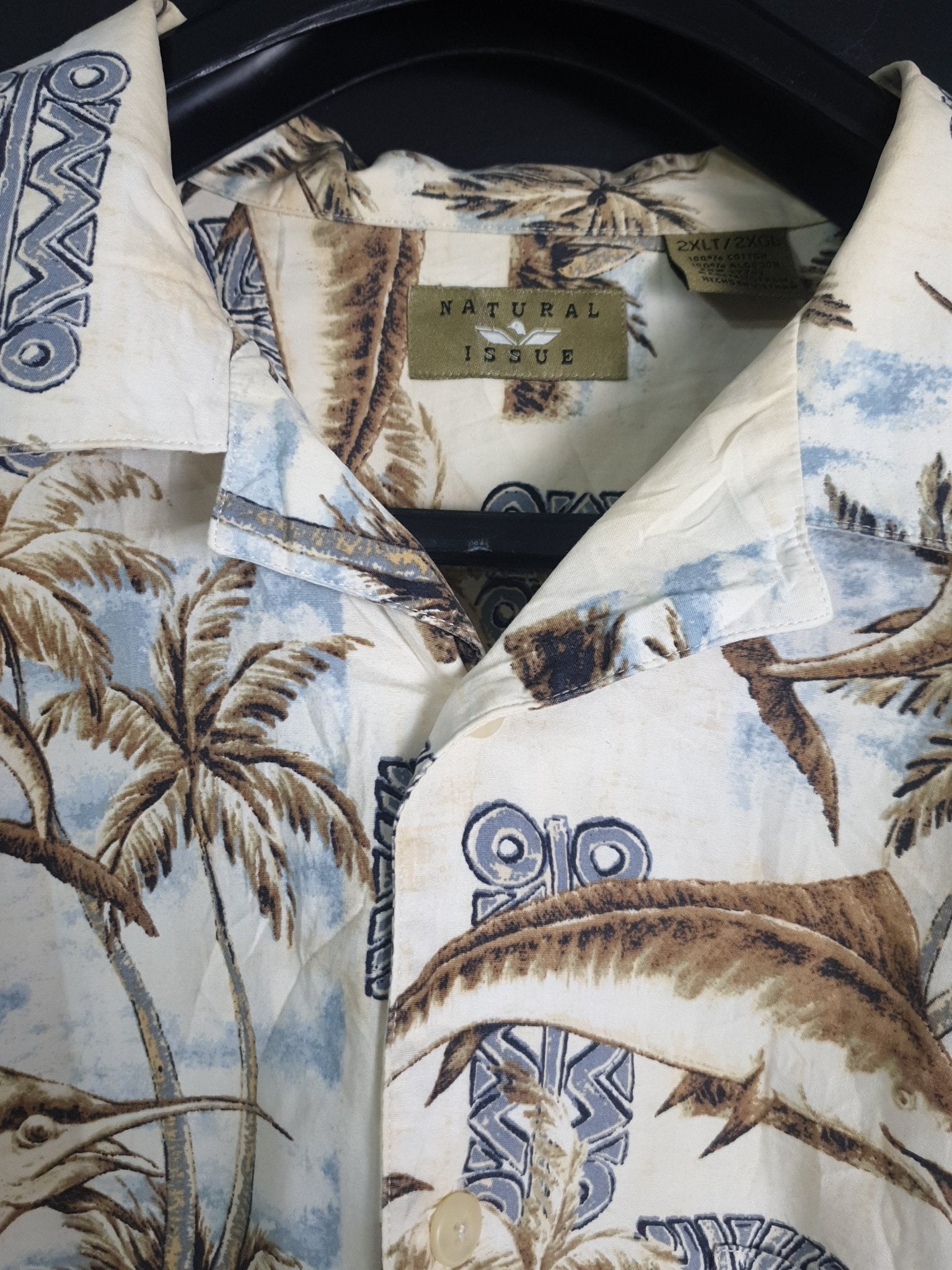 Natural Issue Hawaiian Shirt - Funkify