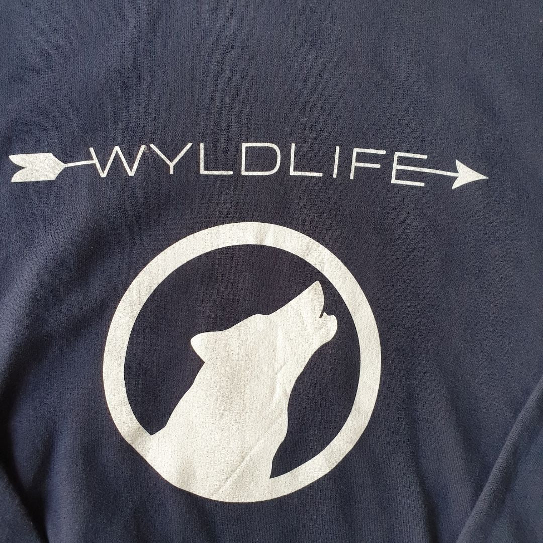 Navy Blue Wyldlife Sweatshirt - Funkify