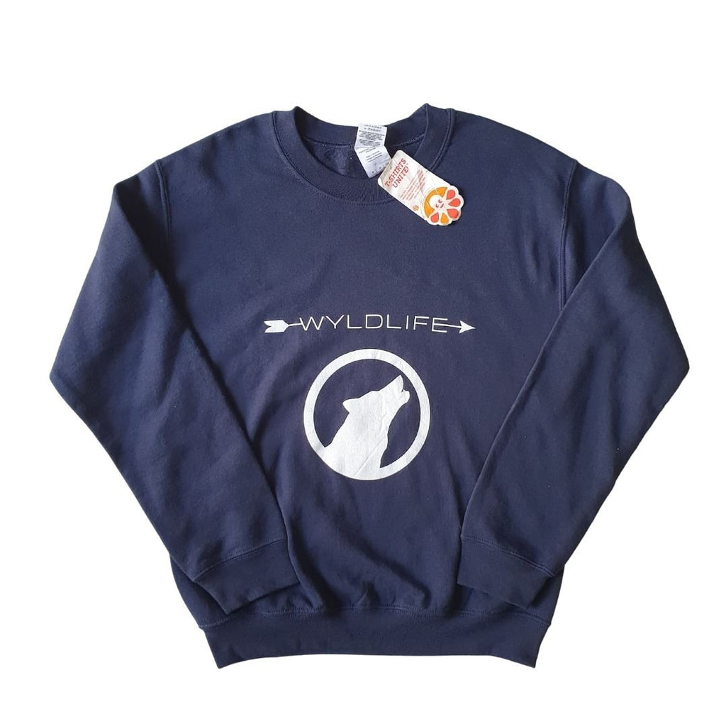 Navy Blue Wyldlife Sweatshirt - Funkify