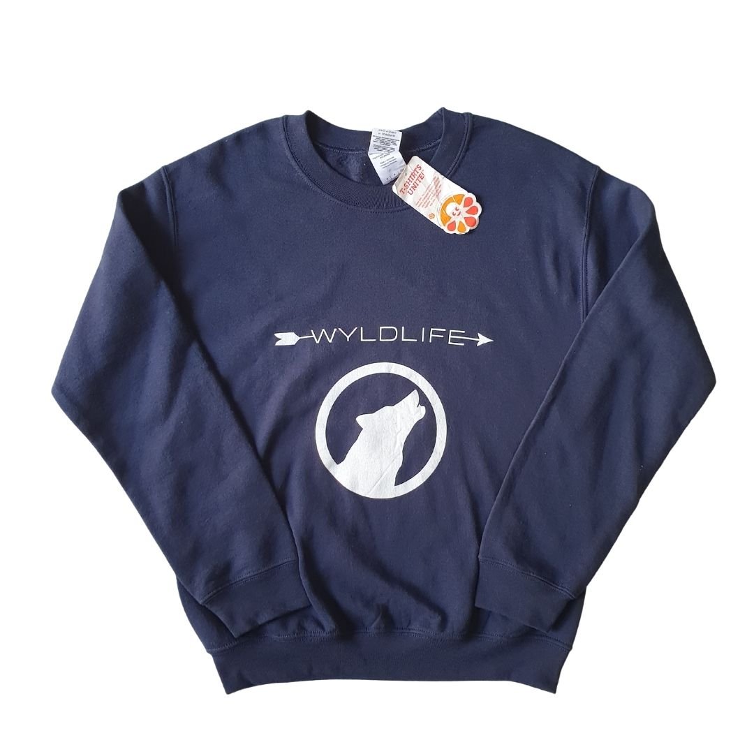 Navy Blue Wyldlife Sweatshirt - Funkify